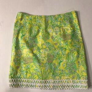 Lilly Pulitzer Cat Crazy Skirt
